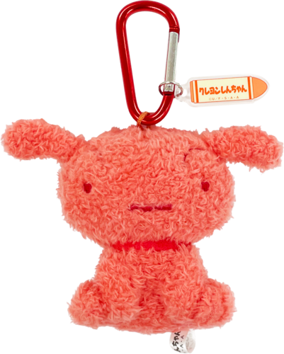 クレヨンしんちゃん ぬいぐるみマスコット カラフルシロ レッド